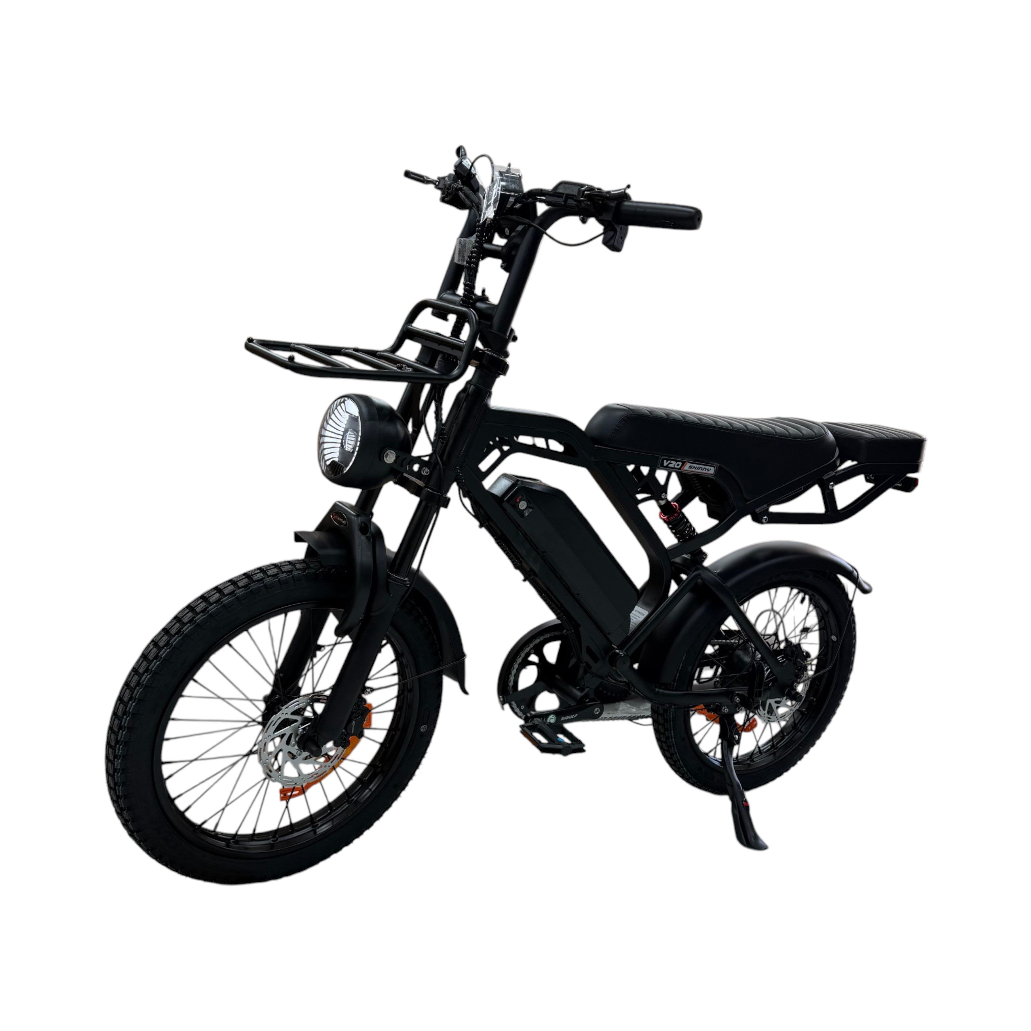 QmWheel V20 Pro Skinnybike – Zwart – Inclusief Accessoiresset