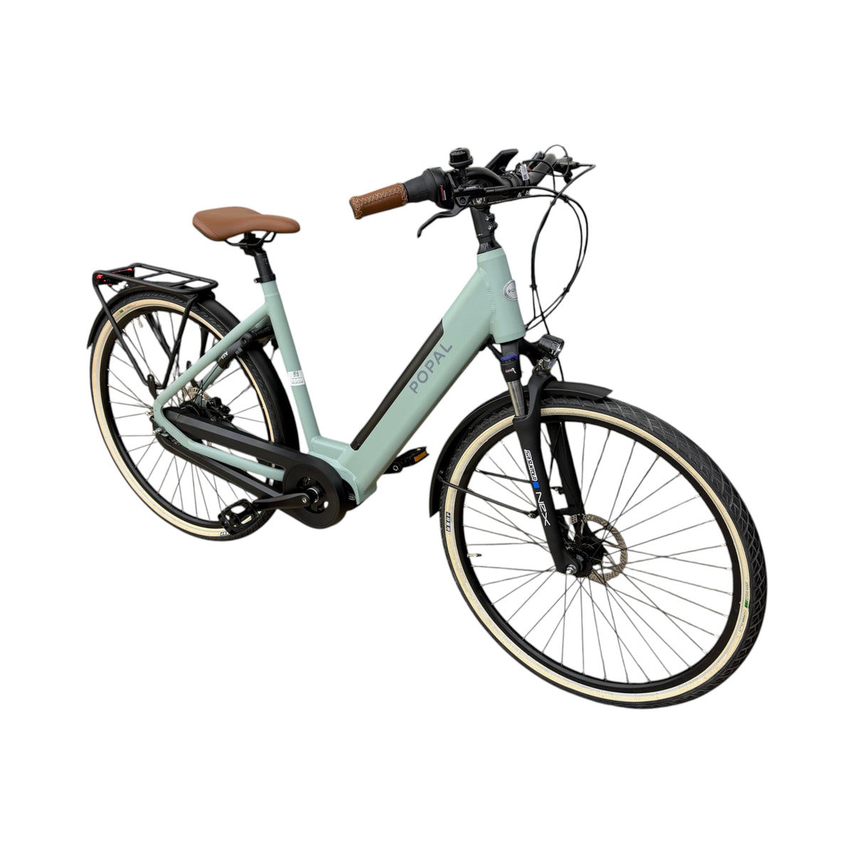 Popal Novel MM – Elektrische Fiets - Mineraalgroen - 28 inch - AE-trading