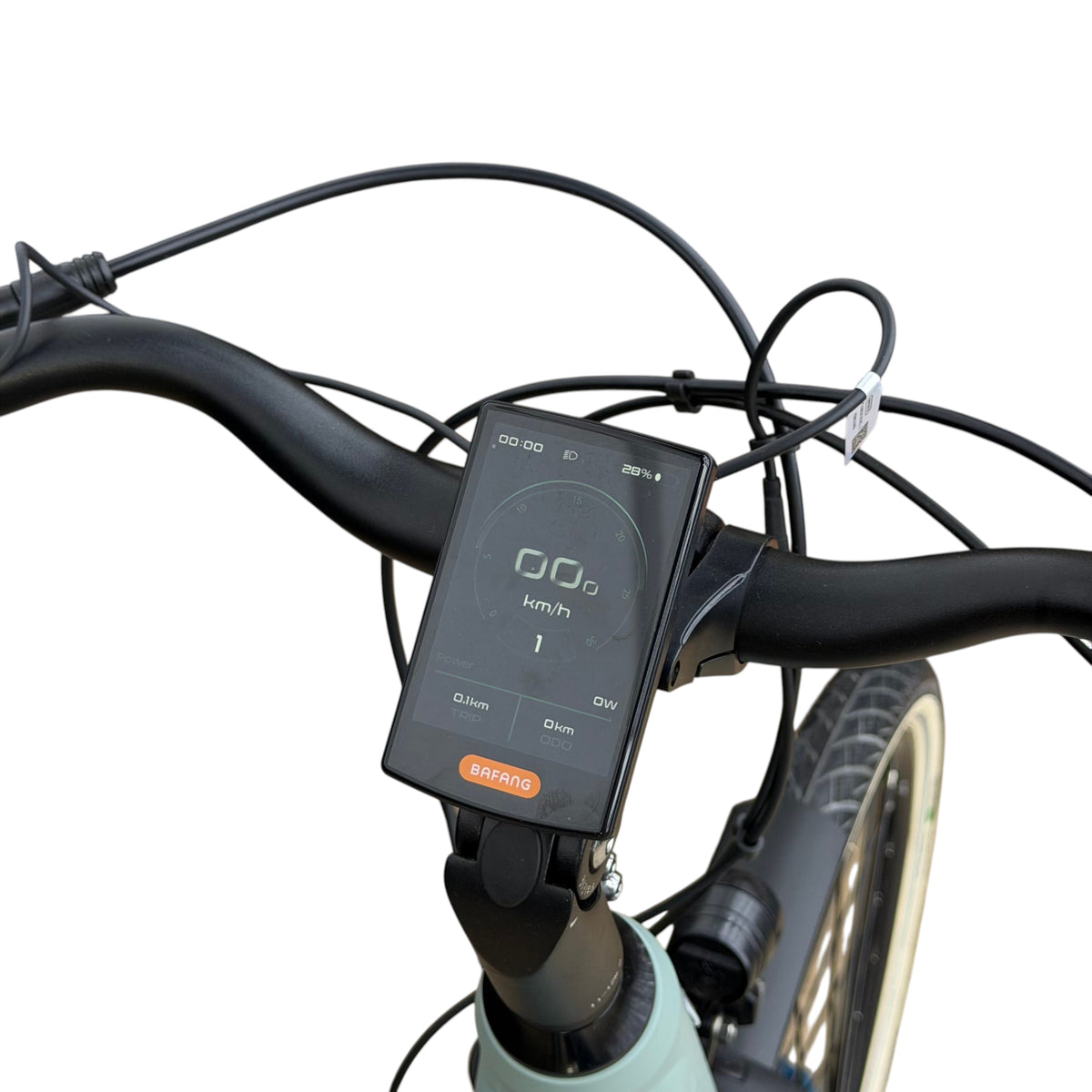 Popal Novel MM XS – Elektrische Damesfiets 28 inch – 520Wh Middenmotor – Shimano Nexus 7 – Hydraulische Schijfremmen – Mineral Green - AE-trading