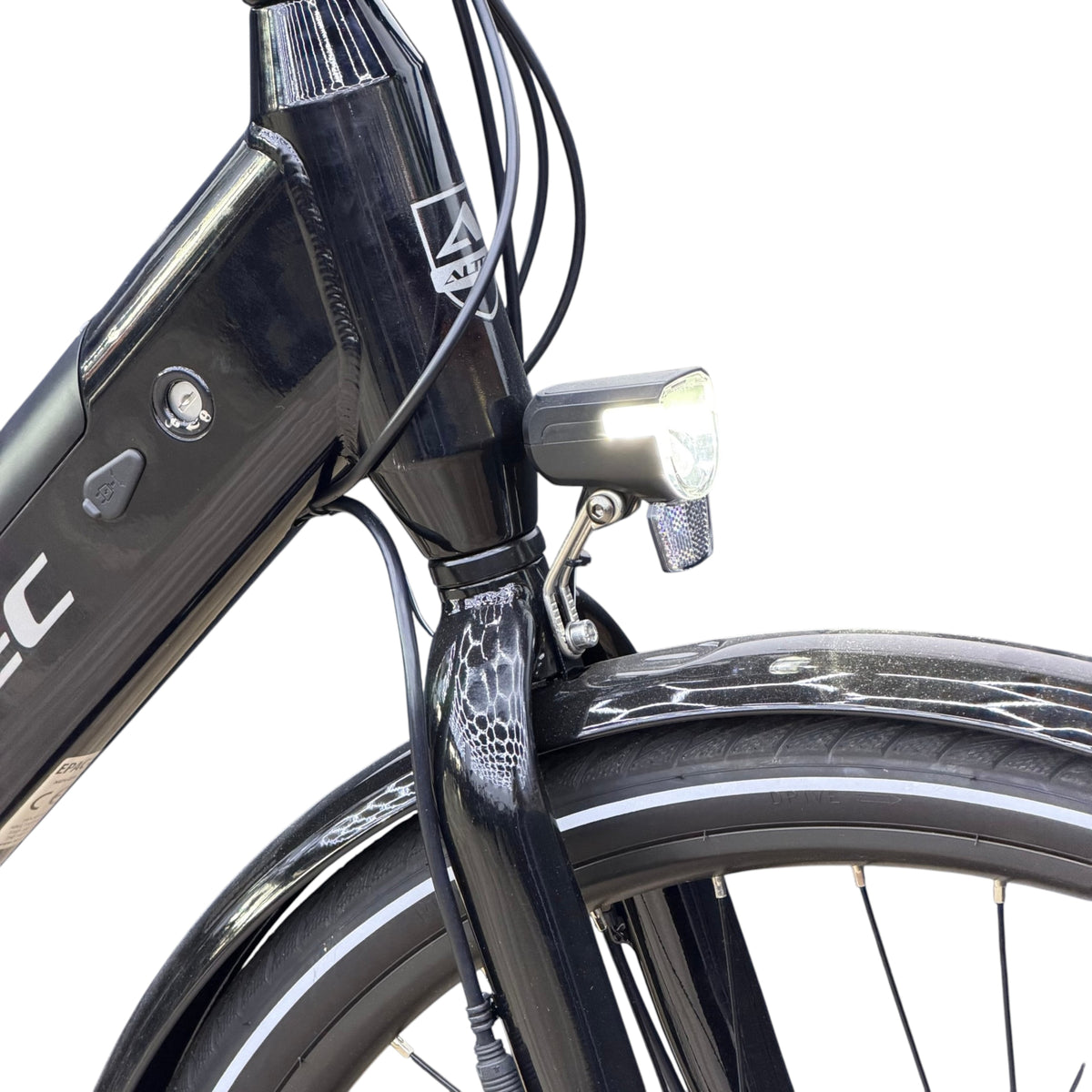 Altec Liberty Elektrische Fiets 28 inch – Glans Zwart – 504Wh - AE-trading