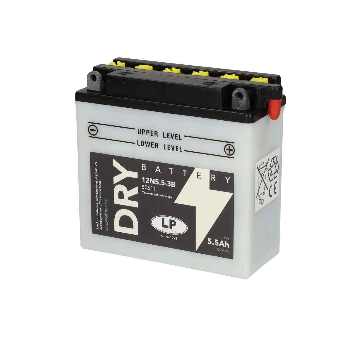 Accu 12 N5.5 3 B - AE-trading