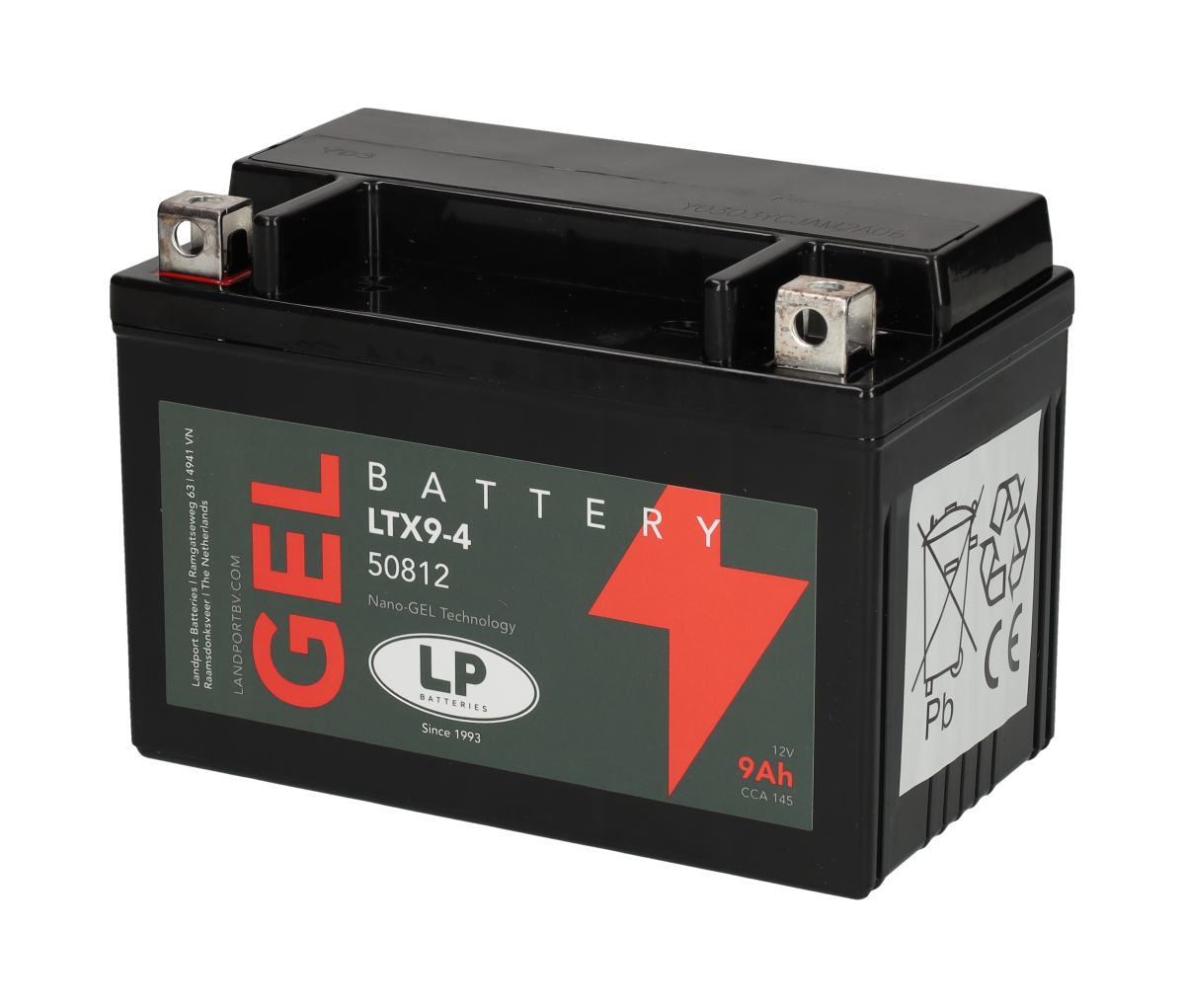 Accu Landport Gel Mg9 Bs C / Gtx9 4 - AE-trading