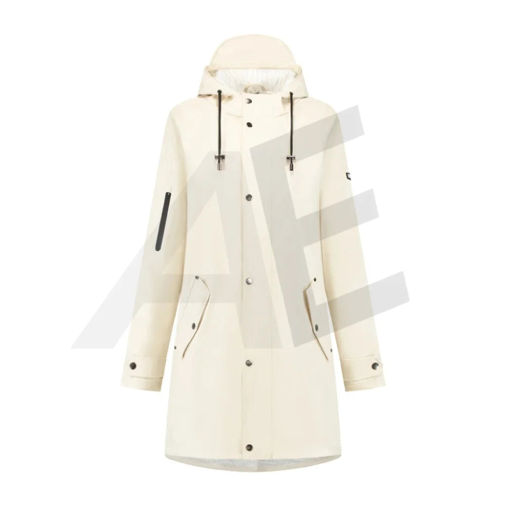Mirage Rainfall trenchcoat soft touch M off-white - AE-trading