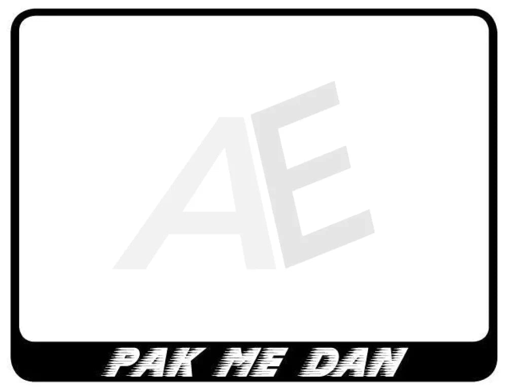 Motorfietskentekenplaathouders Nl Pak Me Dan - AE-trading