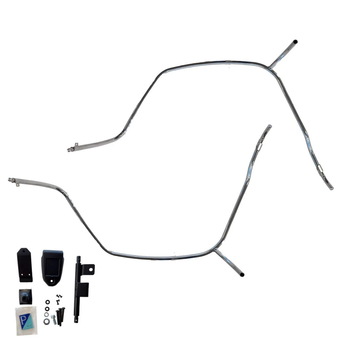 Valbeugelset Voor Chroom Vespa Primavera/Sprint Origineel - AE-trading