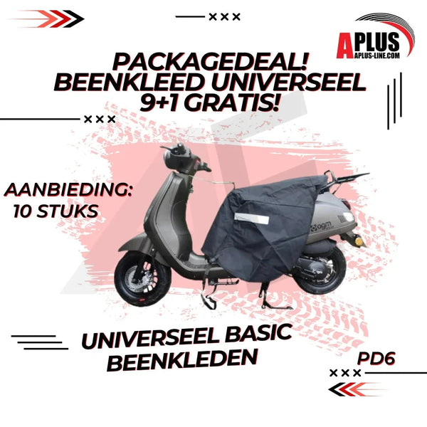 Package Deal 8+2 Gratis Beenkleed Aplus Scooter Basic (6002 M) - AE-trading