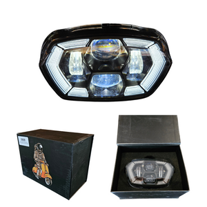 Led Koplamp Projector V2 Aplus Passend Op Vespa Sprint - AE-trading