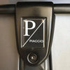 Sticker logo embleem Piaggio zwart Vespa Sprint Primavera scooter voorzijde - AE-trading