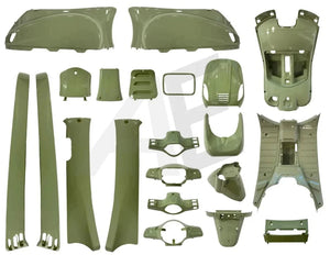 Plaatset Aplus Look A Like Lx/S Olive Green 19 Delig AE-trading