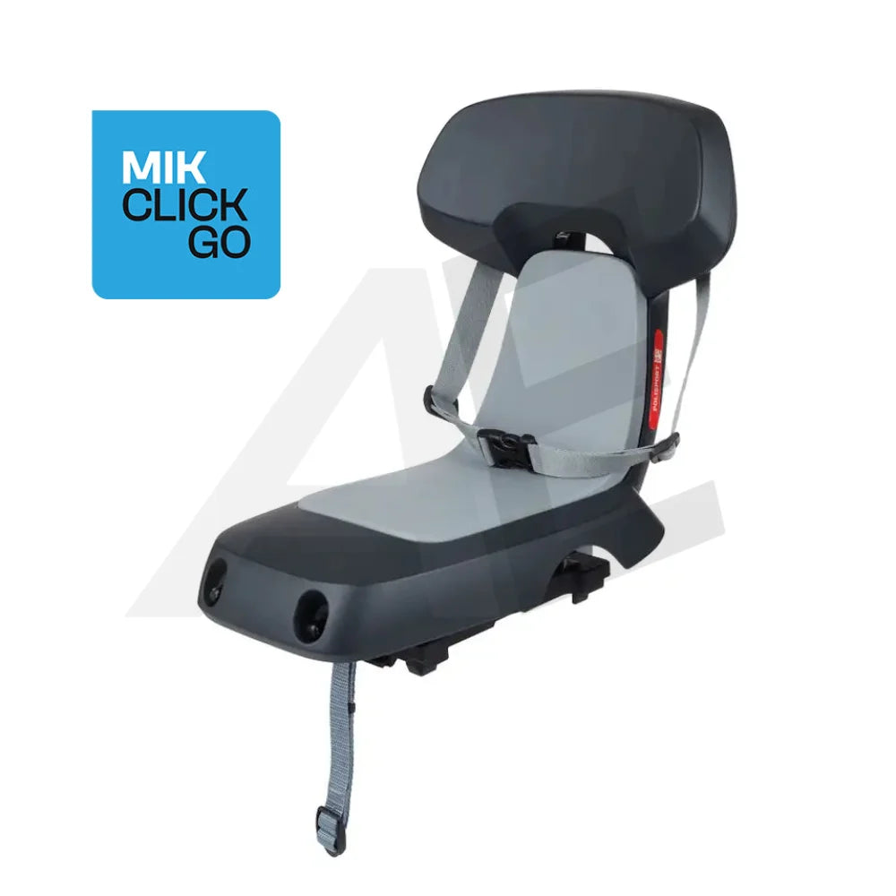 Polisport achterzitje Guppy Junior donkergrijs MIK-HD - AE-trading