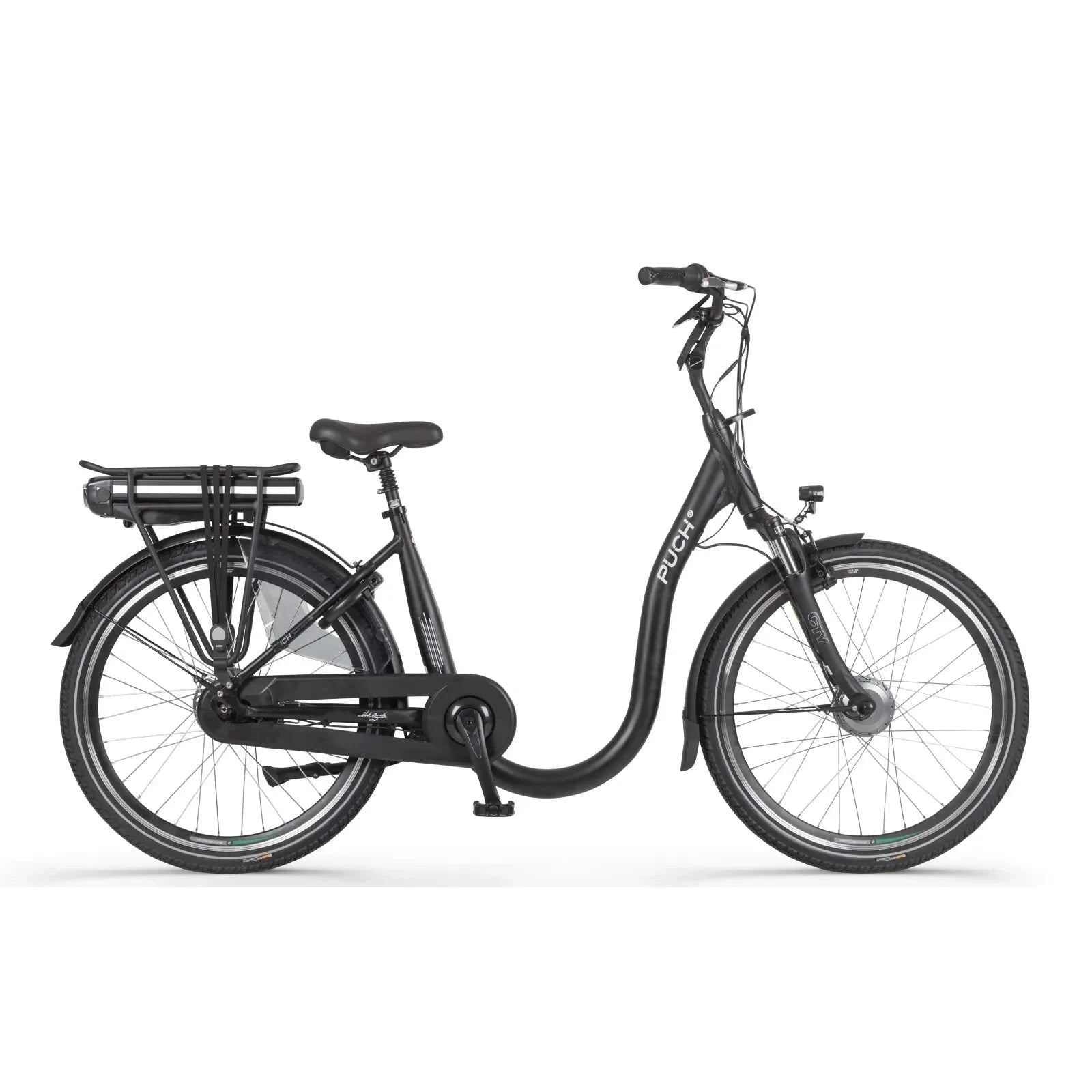 Puch E-comfort N7 Elektrische fiets - Damesfiets - 7 versnellingen - AKM 468Wh - LCD display - E-bike AE-trading