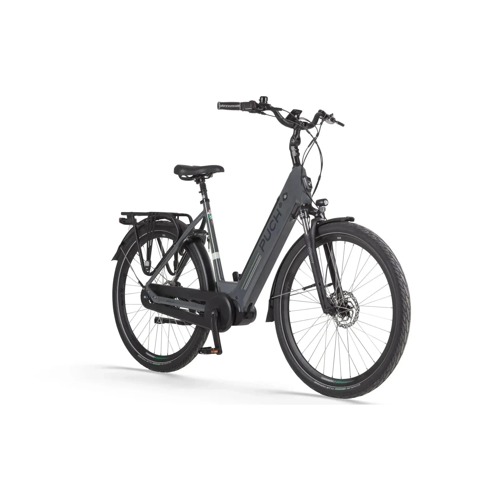 Puch E-Modern Elektrische fiets - N7 - Damesfiets - Basalt Grijs Glans AE-trading