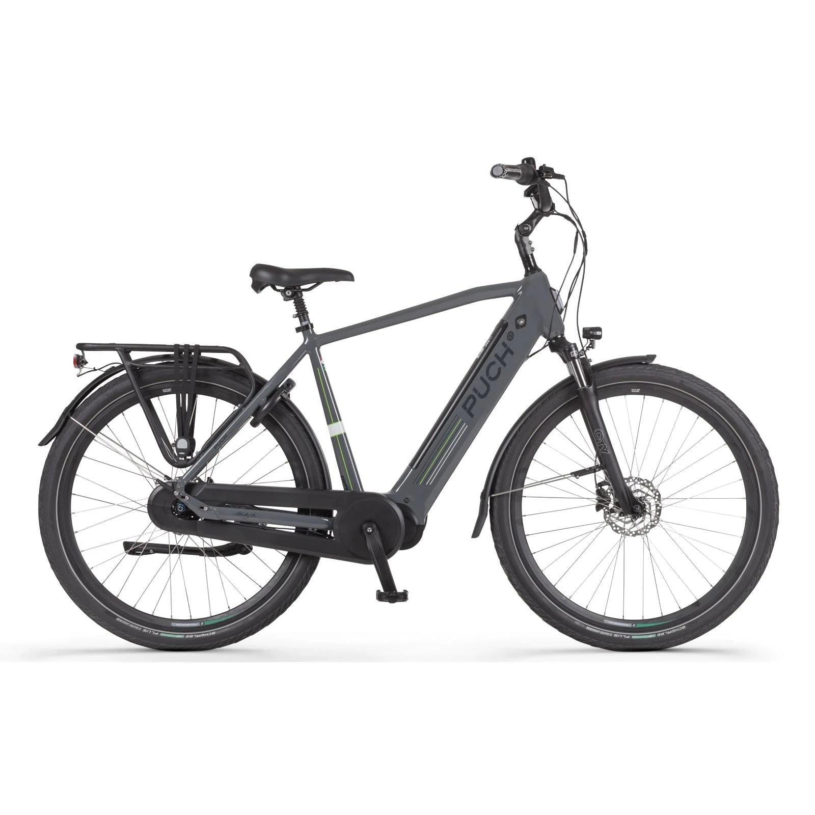 Puch E-Modern N7 - Herenfiets - Basalt Grijs Glans AE-trading