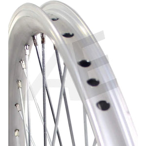 Roland achterwiel 26 x 1.75 remnaaf Alu V-profil zilver - AE-trading