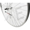 Roland achterwiel 28 x 1 race uitval freewh zilver RVS spk - AE-trading
