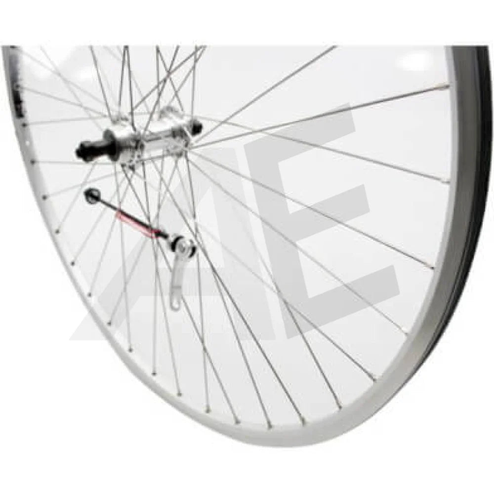 Roland achterwiel 28 x 1 race uitval freewh zilver RVS spk - AE-trading