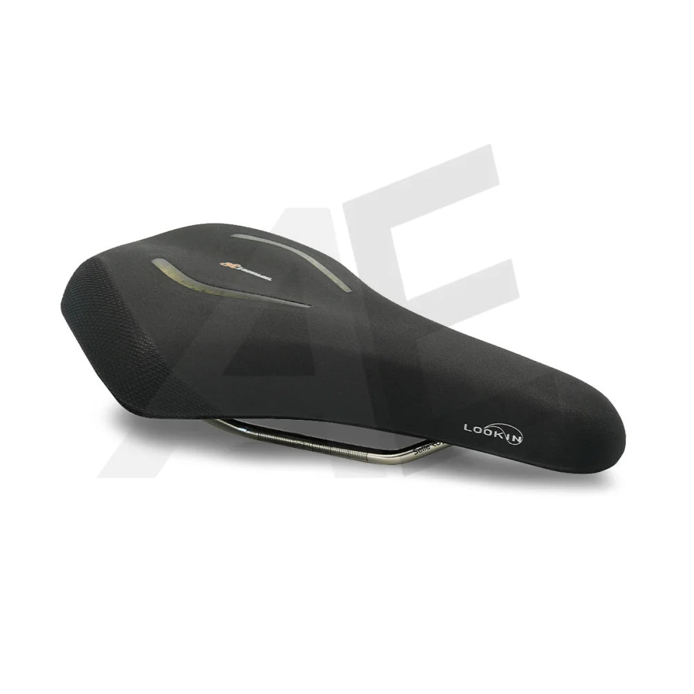 Selle Royal zadel Lookin Evo Moderate Stracciatella zwart - AE-trading