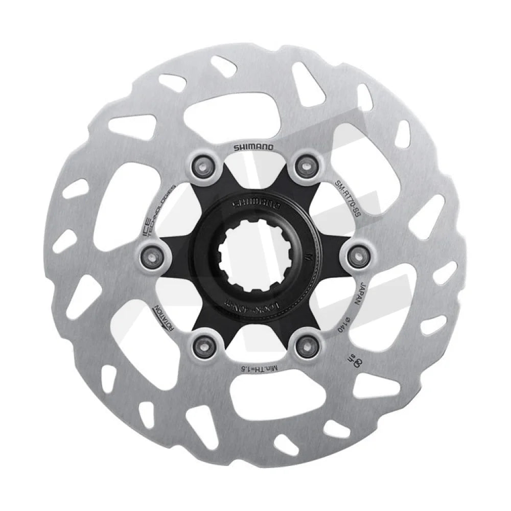 Shimano remschijf 140mm SM-RT70 Ice-Tech centerlock - AE-trading