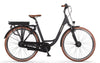 Tomos EB 12 - Elektrische Fiets - Mat Zwart - Lage Instap - 55cm