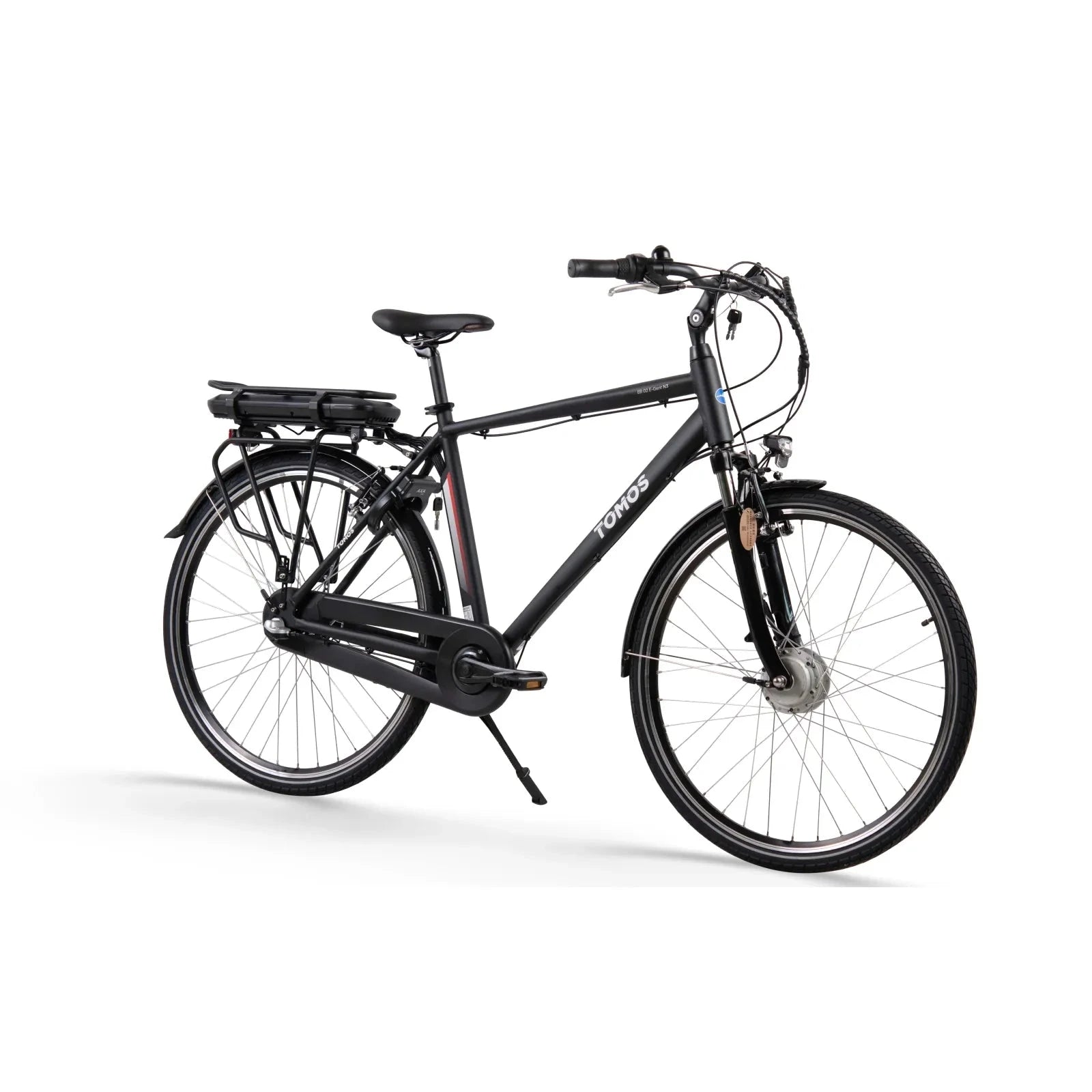 Tomos E-Gent Elektrische Fiets - Hoge Instap - Zwart AE-trading