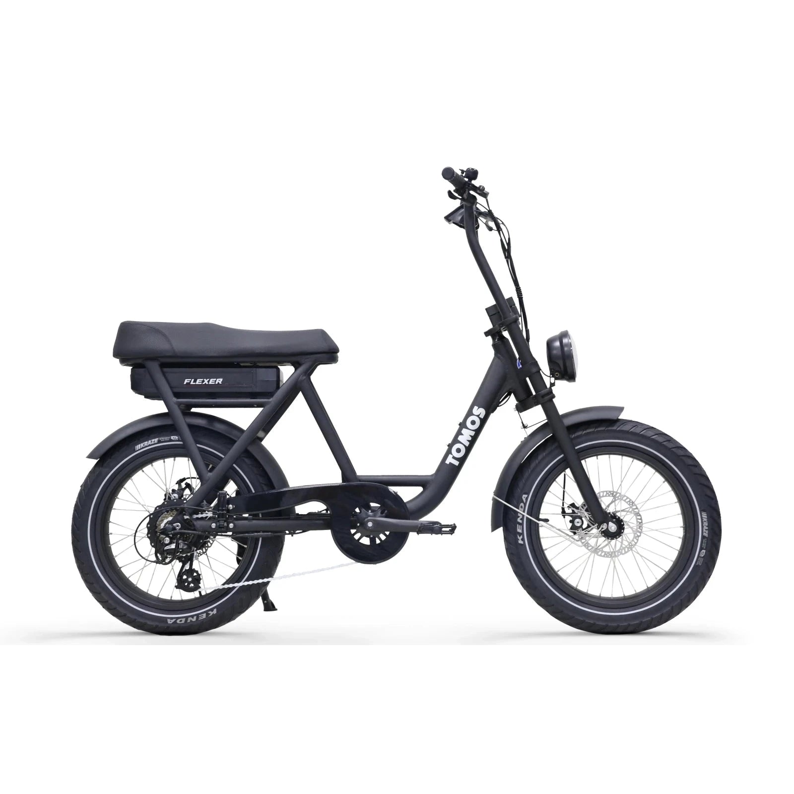 Tomos Flexer Fatbike - Lage Instap - Mat Zwart AE-trading