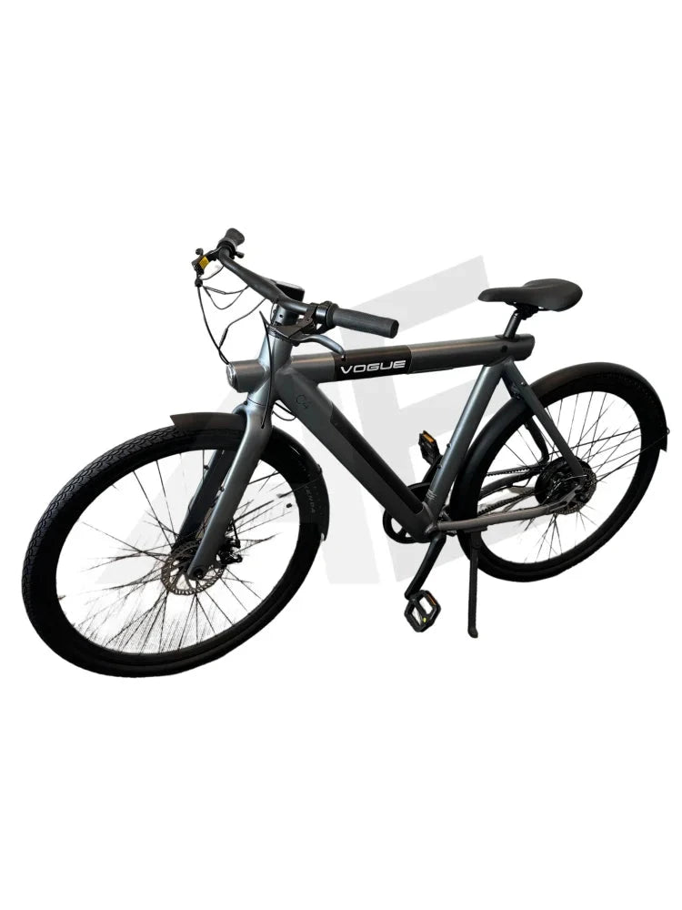 Vogue C4 Elektrische Fiets 7Sp Belt 36V 12 8Ah E-Bike - Gravity Grey Vogue E-Bike