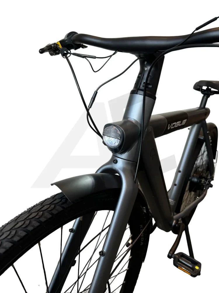 Vogue C4 Elektrische Fiets 7Sp Belt 36V 12 8Ah E-Bike - Gravity Grey Vogue E-Bike