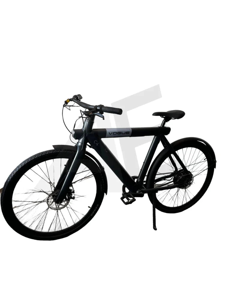 Vogue C4 Elektrische Fiets 7Sp Belt 36V 12 8Ah E-Bike - Stealth Black Vogue E-Bike