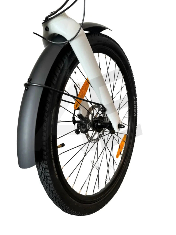 Vogue C4 Lady Elektrische Fiets 7Dr Shimano 9 6Ah 36V 345 6Wh E-Bike - Glacier White Vogue E-Bike