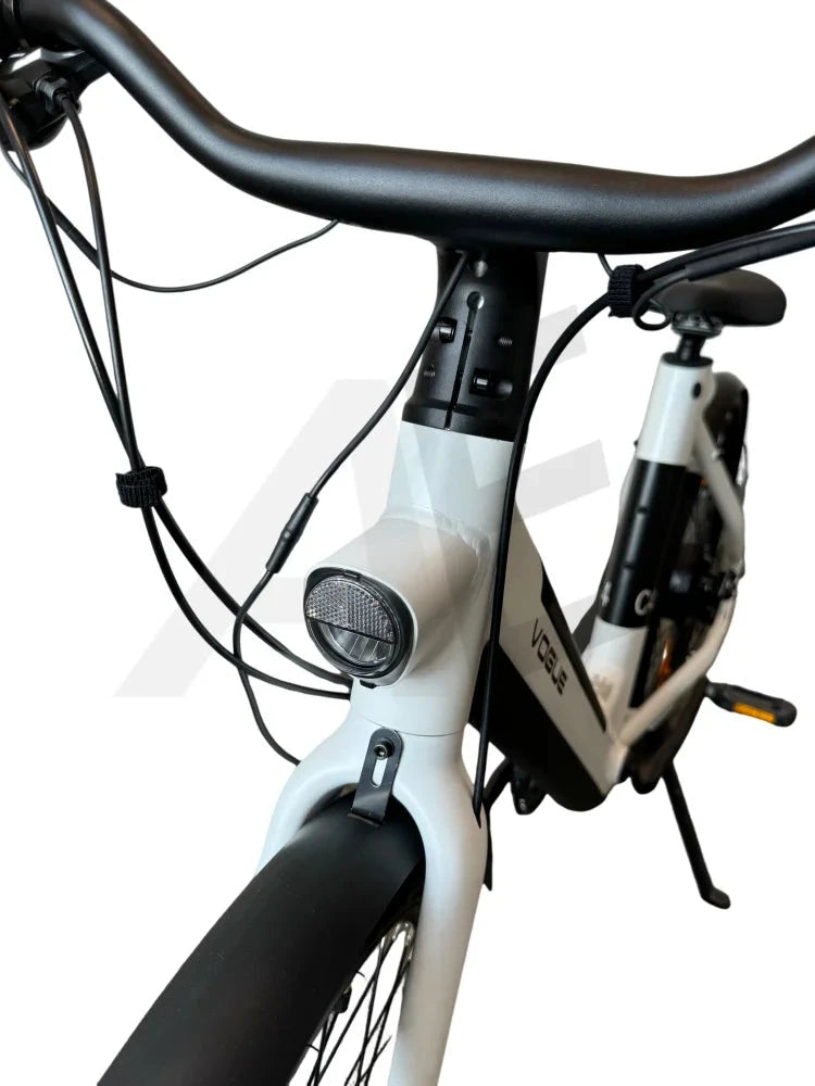 Vogue C4 Lady Elektrische Fiets 7Dr Shimano 9 6Ah 36V 345 6Wh E-Bike - Glacier White Vogue E-Bike