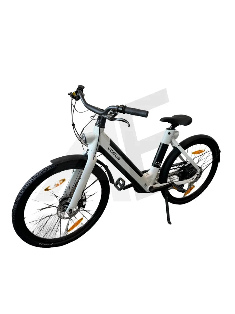 Vogue C4 Lady Elektrische Fiets 7Dr Shimano 9 6Ah 36V 345 6Wh E-Bike - Glacier White Vogue E-Bike