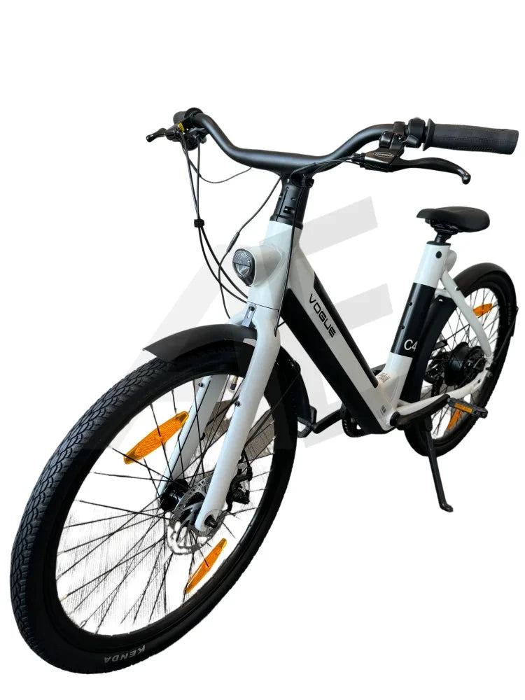 Vogue C4 Lady Elektrische Fiets 7Dr Shimano 9 6Ah 36V 345 6Wh E-Bike - Glacier White Vogue E-Bike