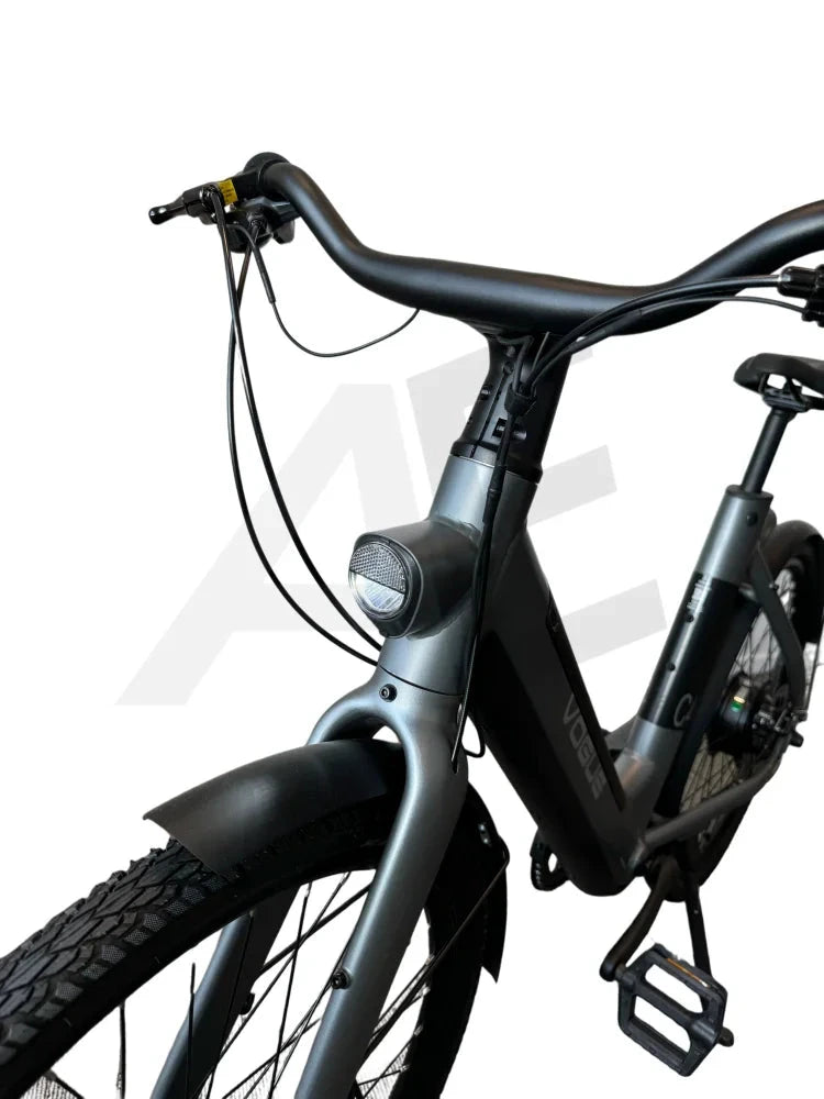 Vogue C4 Lady Elektrische Fiets 7Dr Shimano 9 6Ah 36V 345 6Wh E-Bike - Gravity Grey Vogue E-Bike