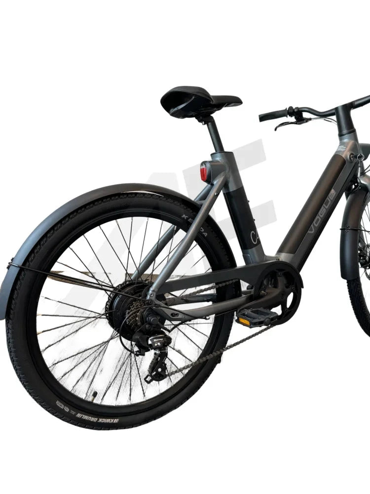 Vogue C4 Lady Elektrische Fiets 7Dr Shimano 9 6Ah 36V 345 6Wh E-Bike - Gravity Grey Vogue E-Bike