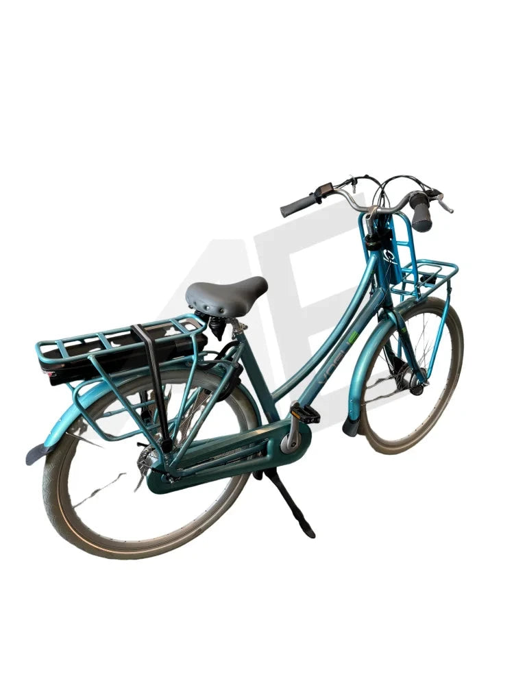 Vogue Elite 3 Elektrische Fiets 7 Versnellingen 50Cm 13Ah Rollerbrake E-Bike - Mint Blue Vogue