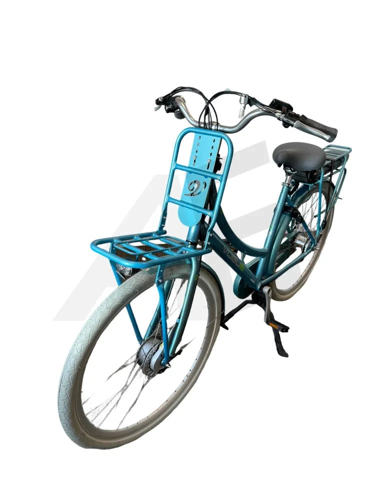 Vogue Elite 3 Elektrische Fiets 7 Versnellingen 50Cm 13Ah Rollerbrake E-Bike - Mint Blue Vogue