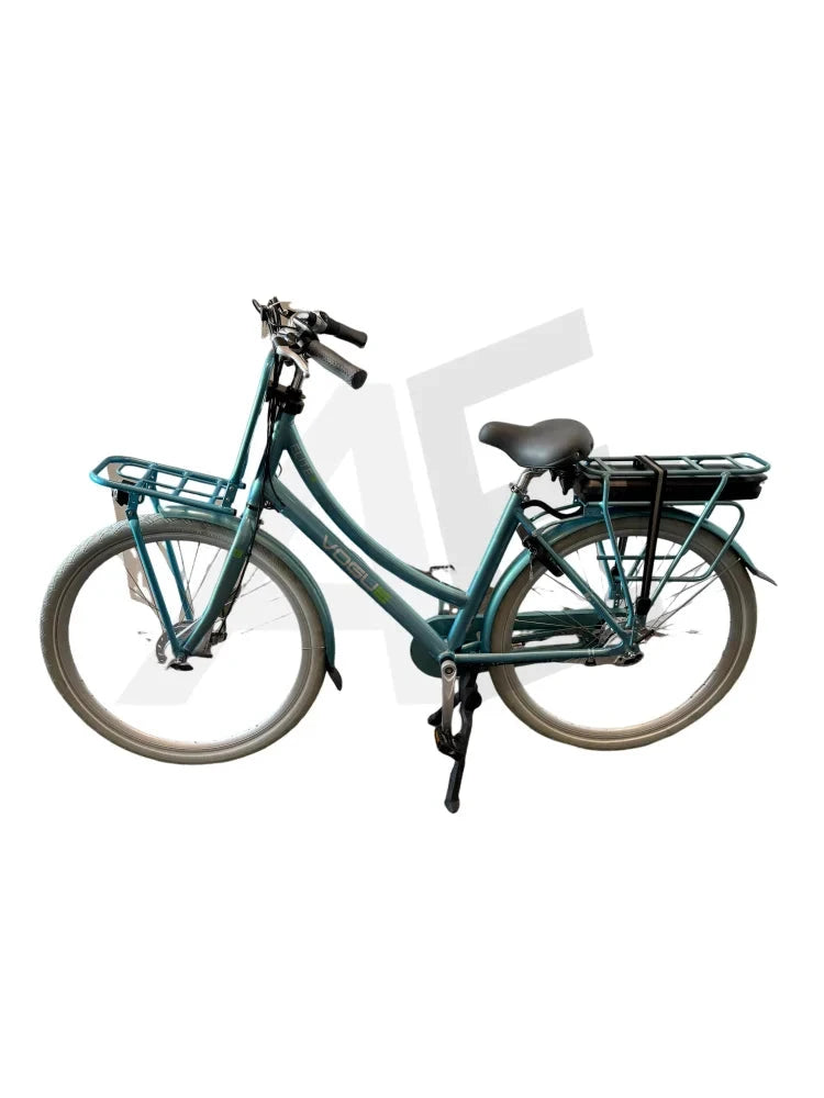 Vogue Elite 3 Elektrische Fiets 7 Versnellingen 50Cm 13Ah Rollerbrake E-Bike - Mint Blue Vogue