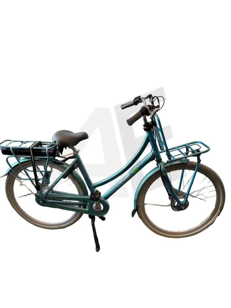 Vogue Elite 3 Elektrische Fiets 7 Versnellingen 50Cm 13Ah Rollerbrake E-Bike - Mint Blue Vogue