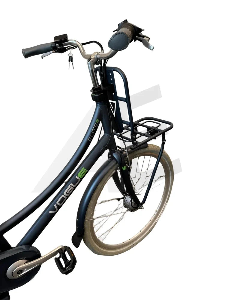 Vogue Elite Elektrische Fiets 3 Versnellingen 13Ah 50Cm E-Bike - Jeans Blauw Vogue E-Bike