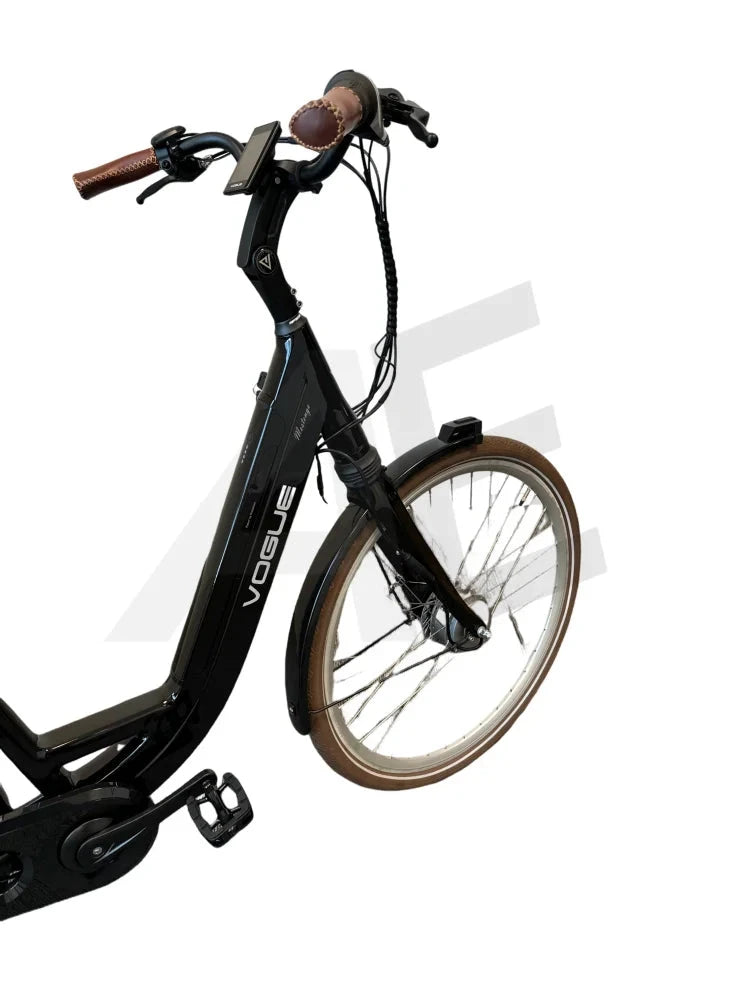 Vogue Mestengo 50Cm E-Bike Hydraulische Remmen Met Middenmotor - Glans Zwart Vogue E-Bike