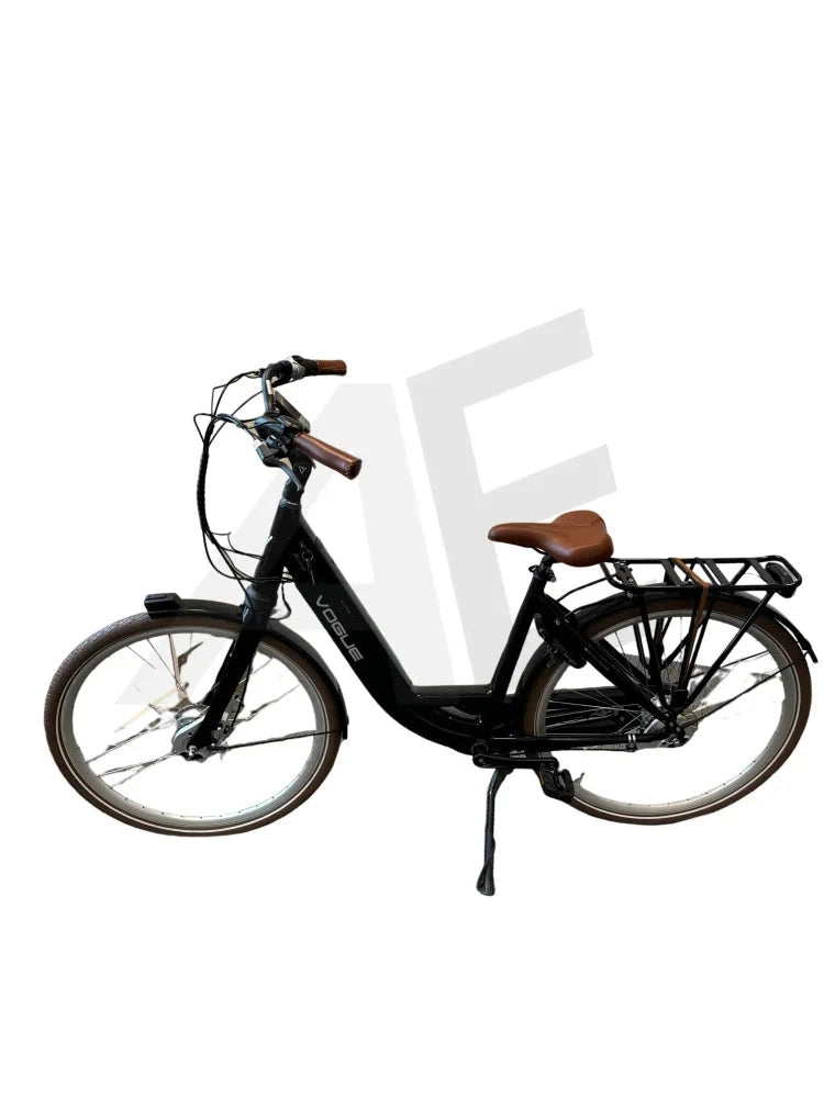 Vogue Mestengo 50Cm E-Bike Hydraulische Remmen Met Middenmotor - Glans Zwart Vogue E-Bike