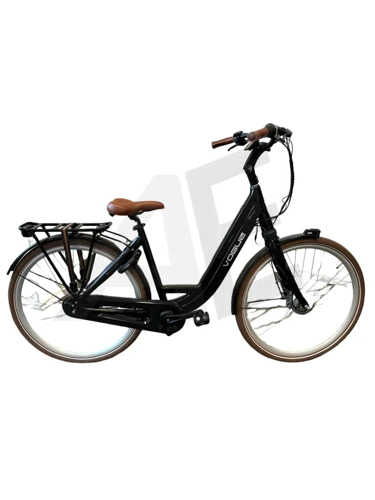 Vogue Mestengo 50Cm E-Bike Hydraulische Remmen Met Middenmotor - Glans Zwart Vogue E-Bike