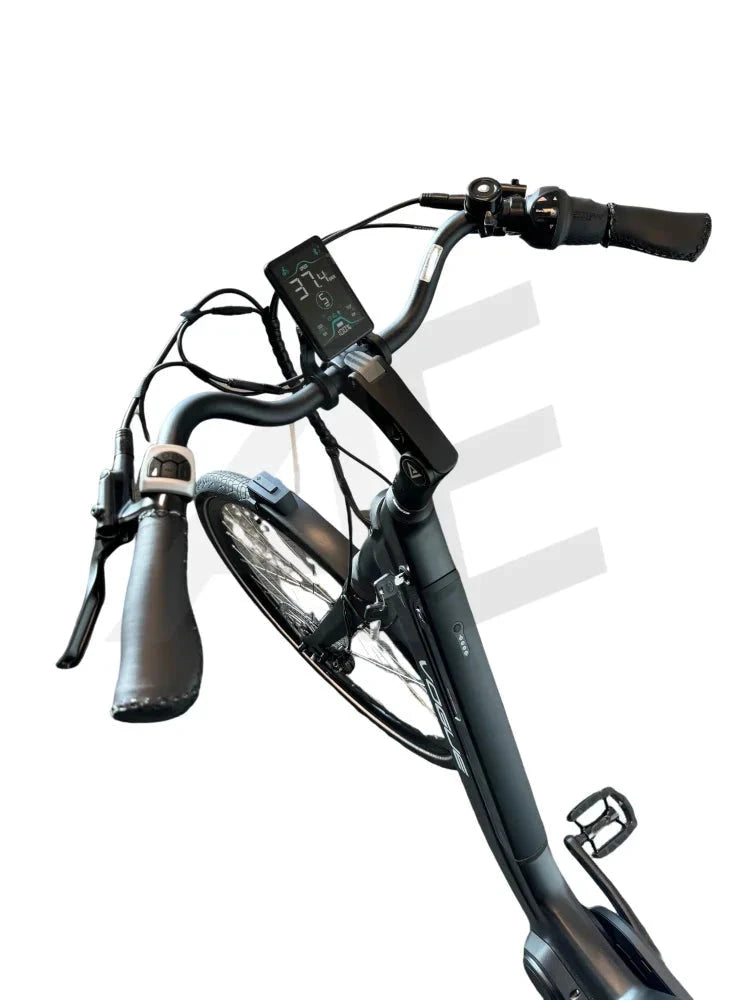 Vogue Mestengo 50Cm E-Bike Hydraulische Remmen Met Middenmotor - Mat Zwart Vogue E-Bike