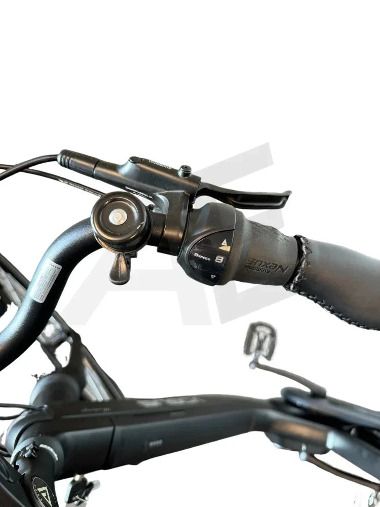 Vogue Mestengo 50Cm E-Bike Hydraulische Remmen Met Middenmotor - Mat Zwart Vogue E-Bike