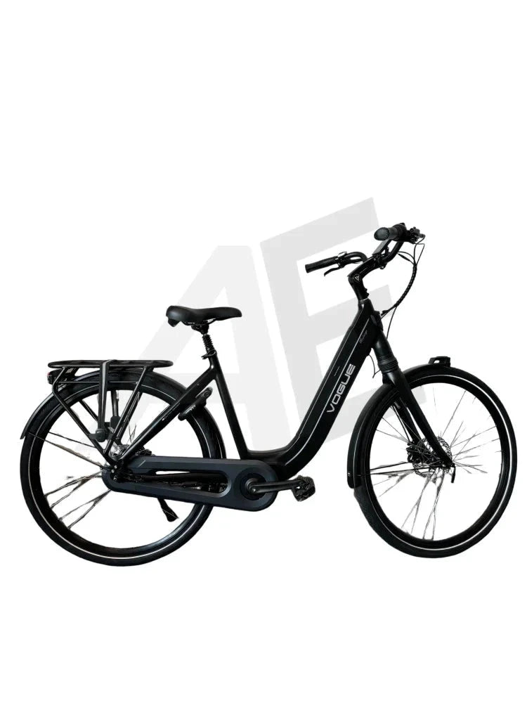 Vogue Mestengo 50Cm E-Bike Hydraulische Remmen Met Middenmotor - Mat Zwart Vogue E-Bike