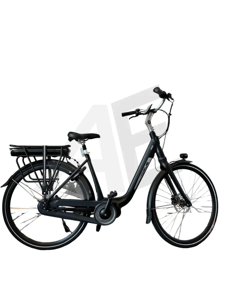 Vogue Mio 8Sp Elektrische Fiets E-Bike Met Hydraulische Remmen 13Ah 36V 468Wh 51Cm - Mat Zwart