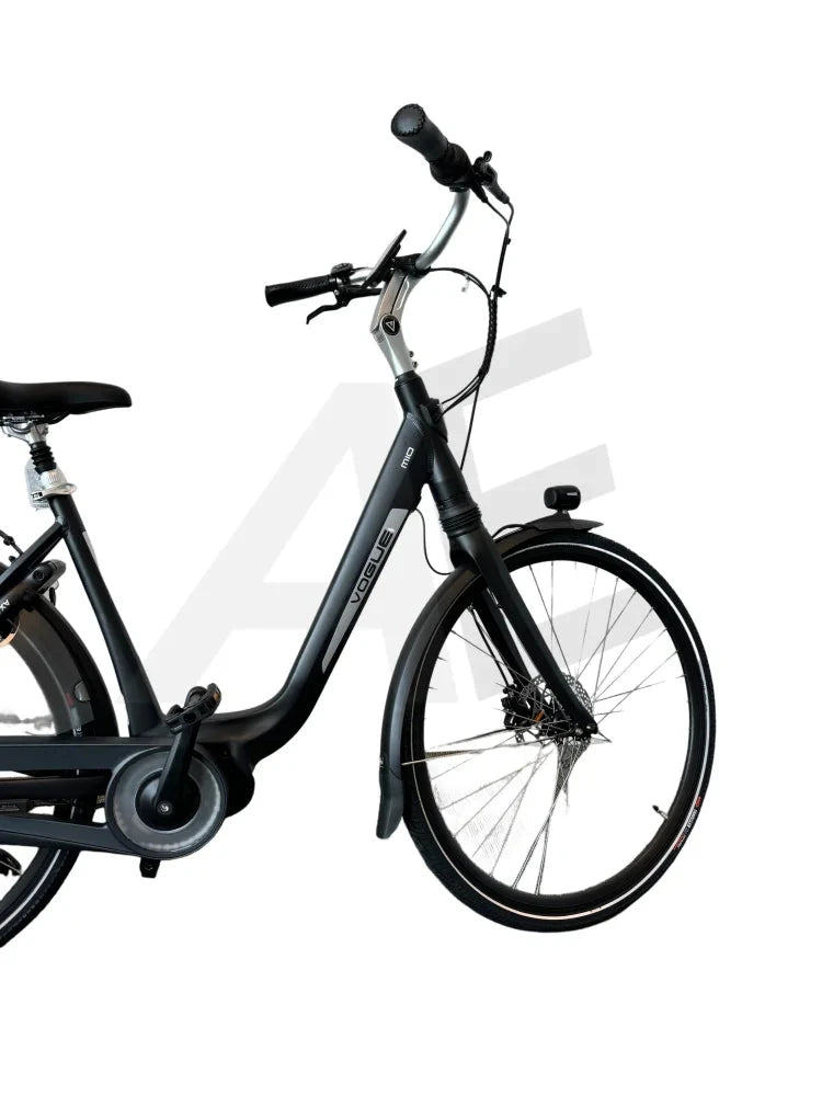 Vogue Mio 8Sp Elektrische Fiets E-Bike Met Hydraulische Remmen 13Ah 36V 468Wh 51Cm - Mat Zwart