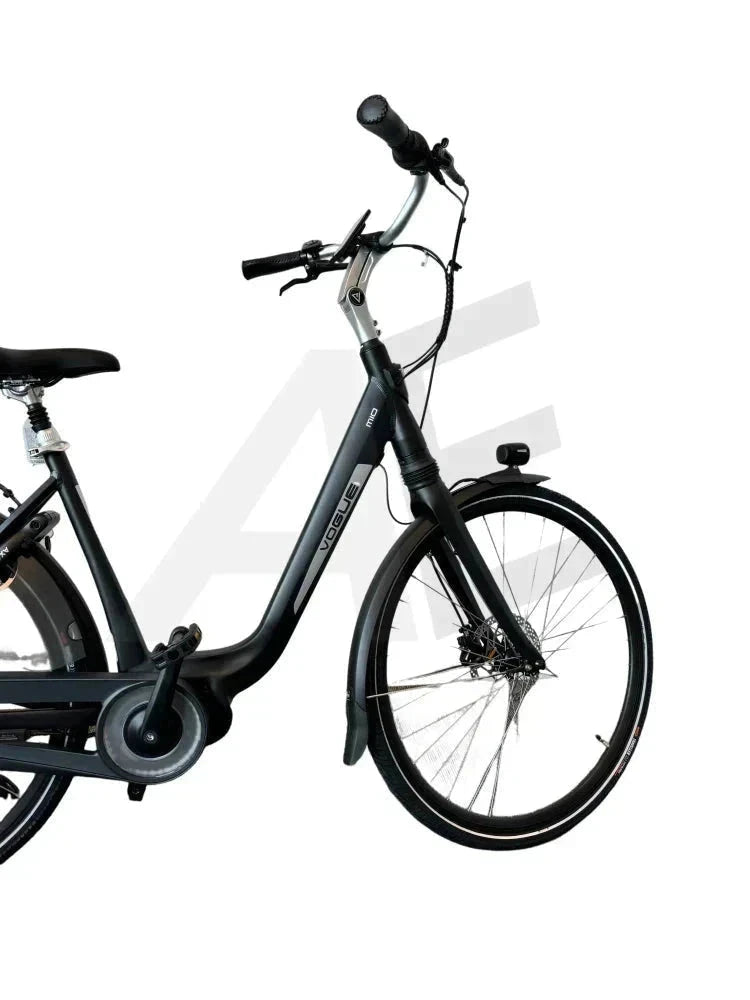 Vogue Mio 8SP Elektrische Fiets E-bike met Hydraulische Remmen 16Ah 36V 576Wh 51cm - Glans Zwart AE-trading