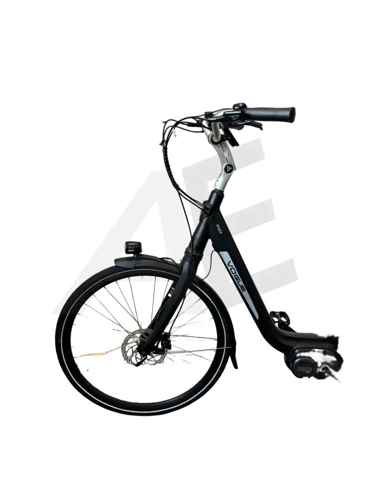 Vogue Mio 8Sp Elektrische Fiets E-Bike Met Hydraulische Remmen 16Ah 36V 576Wh 51Cm - Mat Zwart