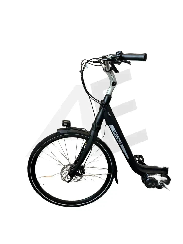 Vogue Mio 8SP Elektrische Fiets E-bike met Hydraulische Remmen 16Ah 36V 576Wh 51cm - Glans Zwart AE-trading